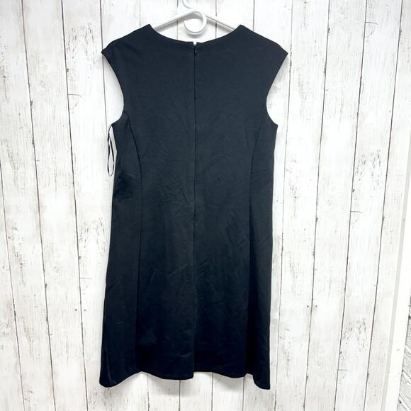 Michael Kors Dress Women Sz S/P Sleeveless Mini Black A Line Round Neck - Picture 5 of 5
